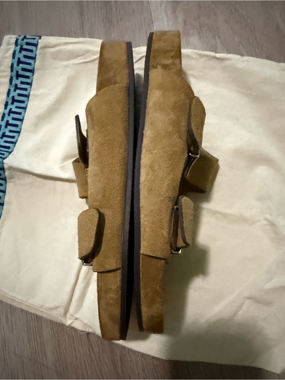 Tory Burch leather sandals women’s size/8 - Picture 5 of 9